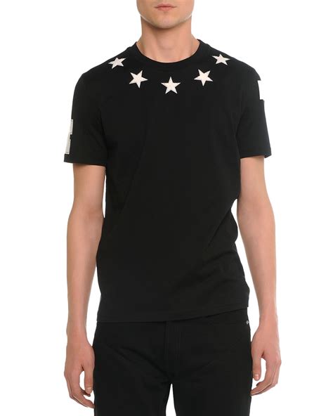 givenchy star graphic print shirt|Givenchy t-shirts for men.